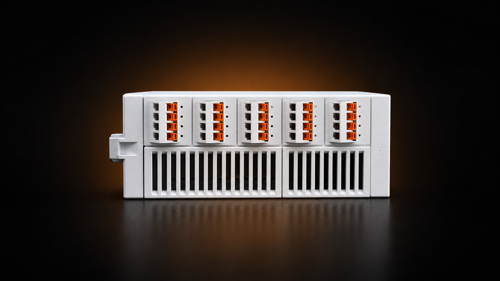 SensoBlock side view with sensor ports